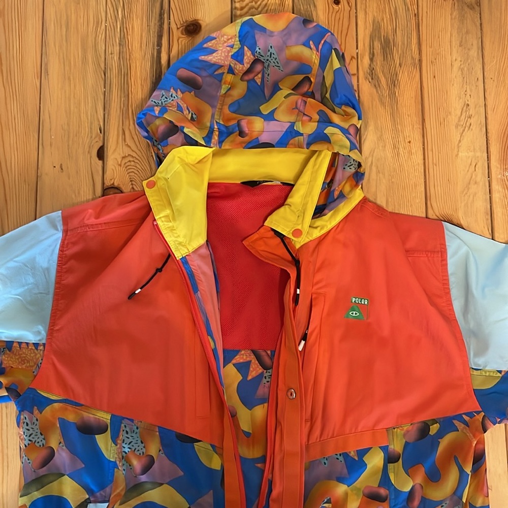 Poler Multicolor Windbreaker Jacket - image 4
